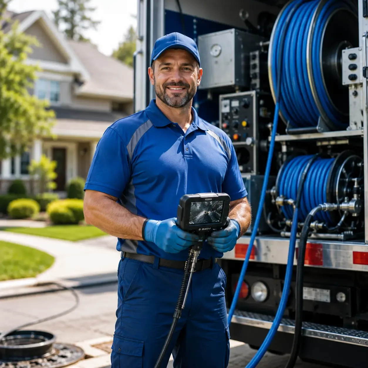 Local outdoor drain cleaning specialists in Fox, AR